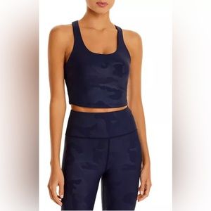 Aqua NWOT Camo Blue Bra Tank Top - Size L